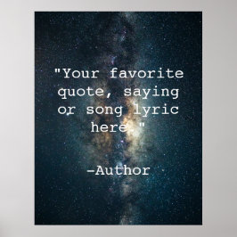 Erstellen Sie Ihr eigenes Angebot Poster