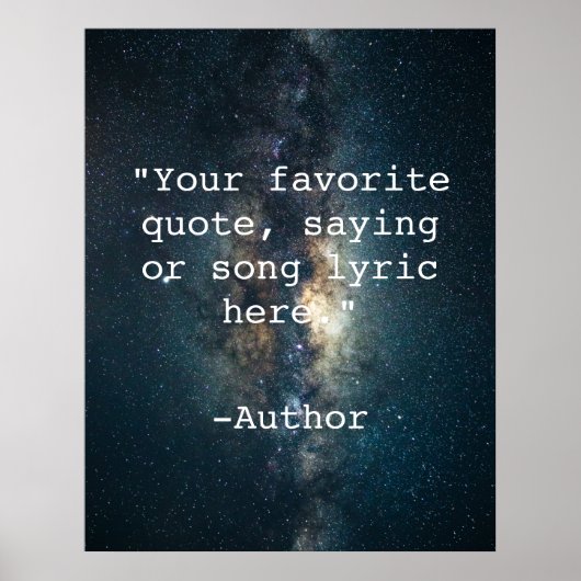 Erstellen Sie Ihr eigenes Angebot Poster (Vorne)