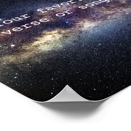 Erstellen Sie Ihr eigenes Angebot Poster (Ecke)