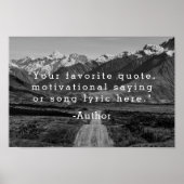 Erstellen Sie Ihr eigenes Angebot Poster (Vorne)