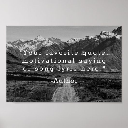 Erstellen Sie Ihr eigenes Angebot Poster (Vorne)