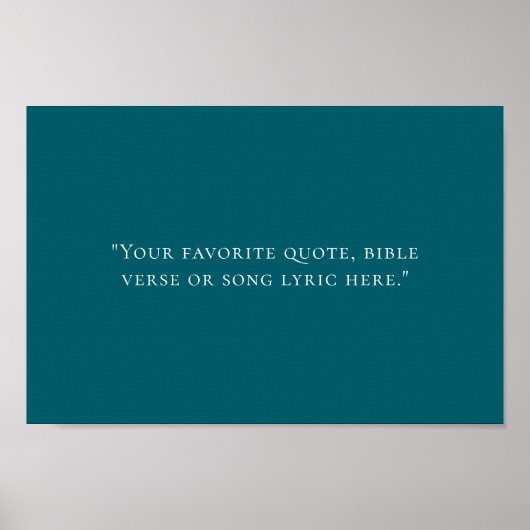 Erstellen Sie Ihr eigenes Angebot Poster (Vorne)