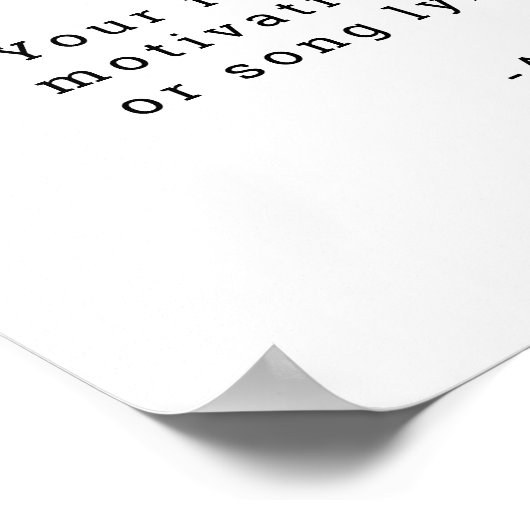 Erstellen Sie Ihr eigenes Angebot Poster (Ecke)