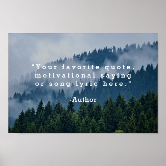 Erstellen Sie Ihr eigenes Angebot Poster (Vorne)