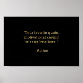 Erstellen Sie Ihr eigenes Angebot Poster (Vorne)