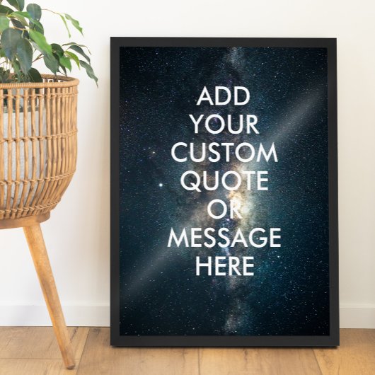 Erstellen Sie Ihr eigenes Angebot Poster