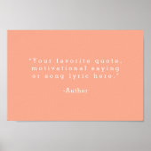 Erstellen Sie Ihr eigenes Angebot Poster (Vorne)