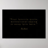 Erstellen Sie Ihr eigenes Angebot Poster (Vorne)