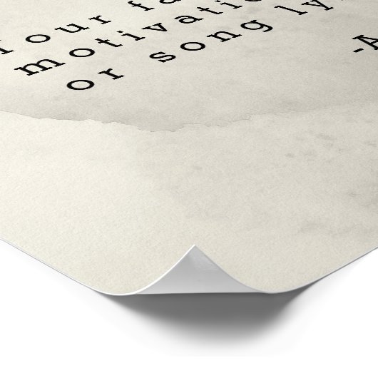 Erstellen Sie Ihr eigenes Angebot Poster (Ecke)