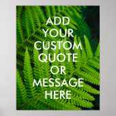 Erstellen Sie Ihr eigenes Angebot Poster (Vorne)