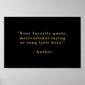 Erstellen Sie Ihr eigenes Angebot Poster (Vorne)