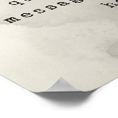 Erstellen Sie Ihr eigenes Angebot Poster (Ecke)