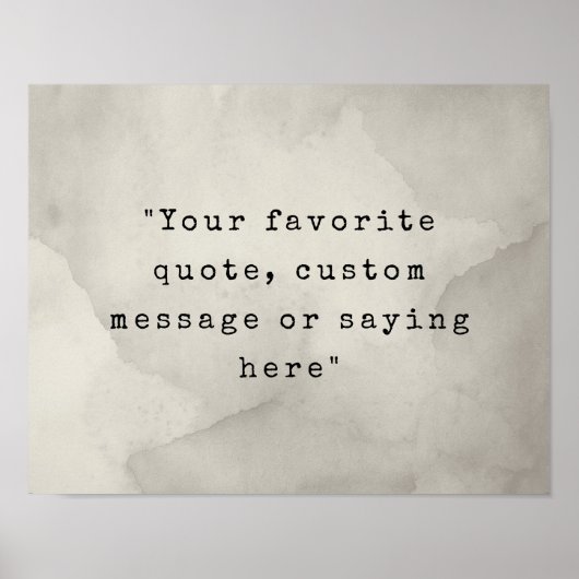 Erstellen Sie Ihr eigenes Angebot Poster (Vorne)