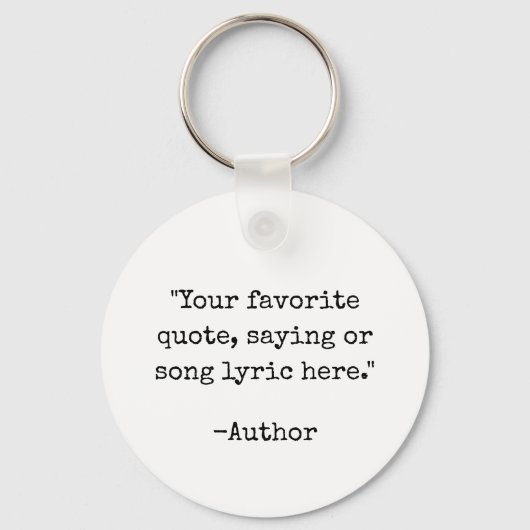 Erstellen Sie Ihr eigenes Angebot Schlüsselanhänger (Vorderseite)