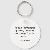 Erstellen Sie Ihr eigenes Angebot Schlüsselanhänger (Vorderseite)