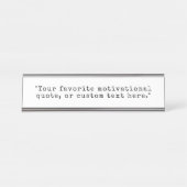 Erstellen Sie Ihr eigenes Angebot Schreibtischnamensplakette (Vorderseite )