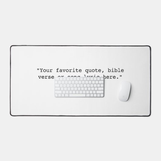 Erstellen Sie Ihr eigenes Angebot Schreibtischunterlage (Tastatur & Maus)