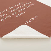 Erstellen Sie Ihr eigenes Angebot Sherpadecke (3/4)