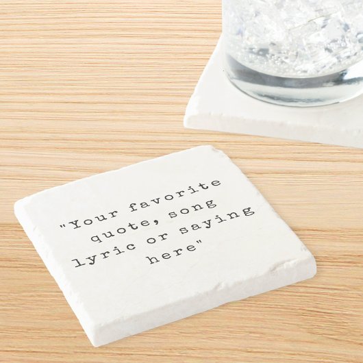 Erstellen Sie Ihr eigenes Angebot Steinuntersetzer