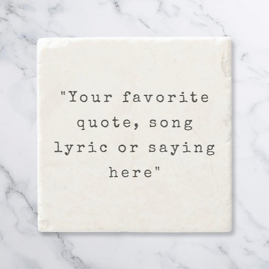 Erstellen Sie Ihr eigenes Angebot Steinuntersetzer