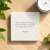 Erstellen Sie Ihr eigenes Angebot Steinuntersetzer