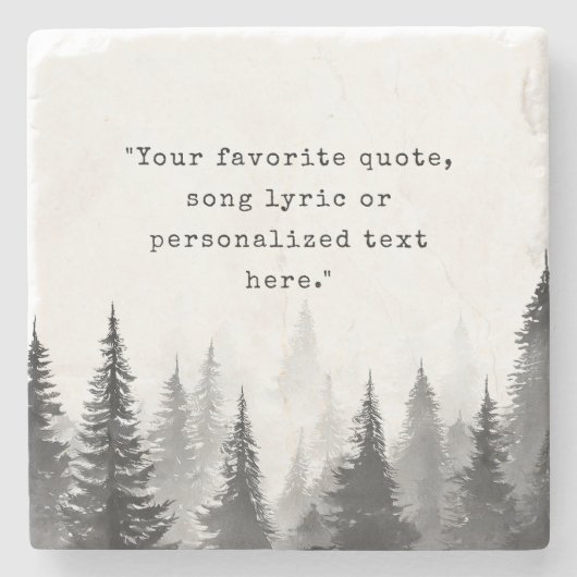 Erstellen Sie Ihr eigenes Angebot Steinuntersetzer (Vorderseite)