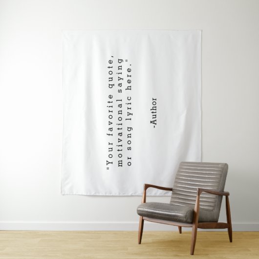 Erstellen Sie Ihr eigenes Angebot Wandteppich (Beispiel)