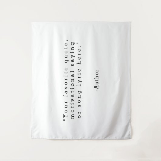 Erstellen Sie Ihr eigenes Angebot Wandteppich (Vorderseite)