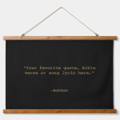 Erstellen Sie Ihr eigenes Angebot Wandteppich Mit Holzrahmen (Vorne)