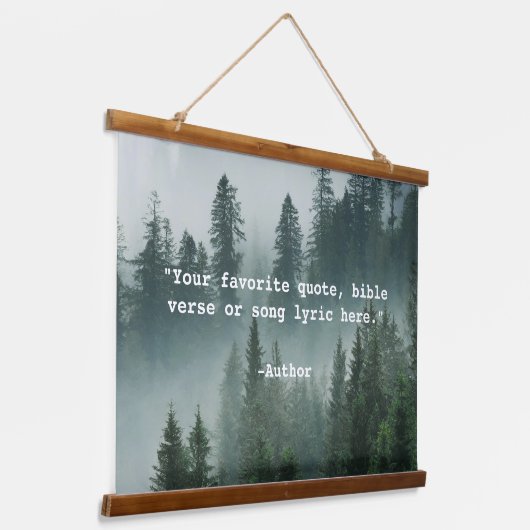 Erstellen Sie Ihr eigenes Angebot Wandteppich Mit Holzrahmen (Gewinkelt)