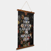 Erstellen Sie Ihr eigenes Angebot Wandteppich Mit Holzrahmen (Gewinkelt)