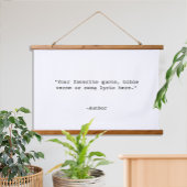 Erstellen Sie Ihr eigenes Angebot Wandteppich Mit Holzrahmen