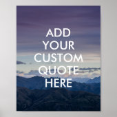 Erstellen Sie Ihr eigenes Angebotsposter Poster (Vorne)