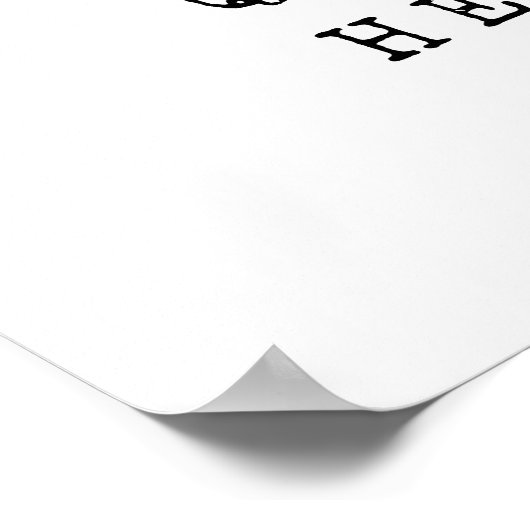 Erstellen Sie Ihr eigenes Angebotsposter Poster (Ecke)