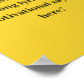 Erstellen Sie Ihr eigenes Angebotsposter Poster (Ecke)