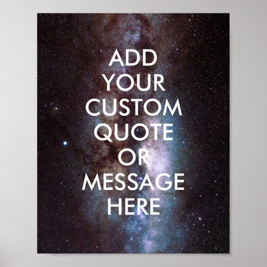 Erstellen Sie Ihr eigenes Angebotsposter Poster (Vorne)