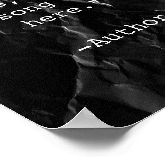 Erstellen Sie Ihr eigenes Angebotsposter Poster (Ecke)