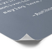 Erstellen Sie Ihr eigenes Angebotsposter Poster (Ecke)