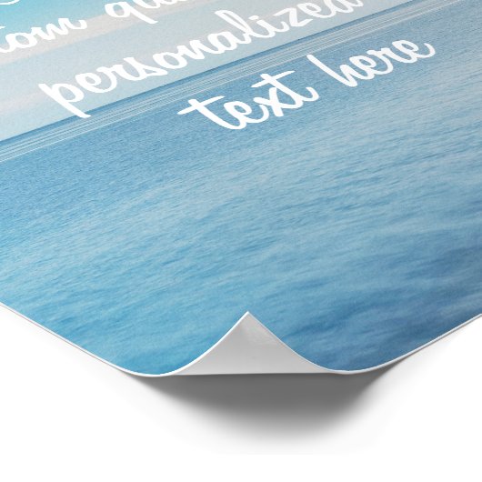 Erstellen Sie Ihr eigenes Angebotsposter Poster (Ecke)