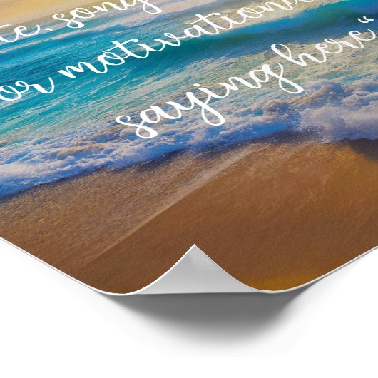 Erstellen Sie Ihr eigenes Angebotsposter Poster (Ecke)