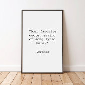 Erstellen Sie Ihr eigenes Angebotsposter Poster