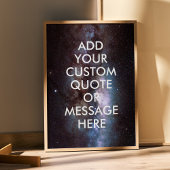 Erstellen Sie Ihr eigenes Angebotsposter Poster