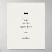 Erstellen Sie Ihr eigenes Angebotsposter Poster (Vorne)