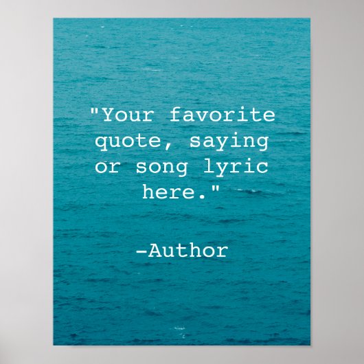 Erstellen Sie Ihr eigenes Angebotsposter Poster (Vorne)