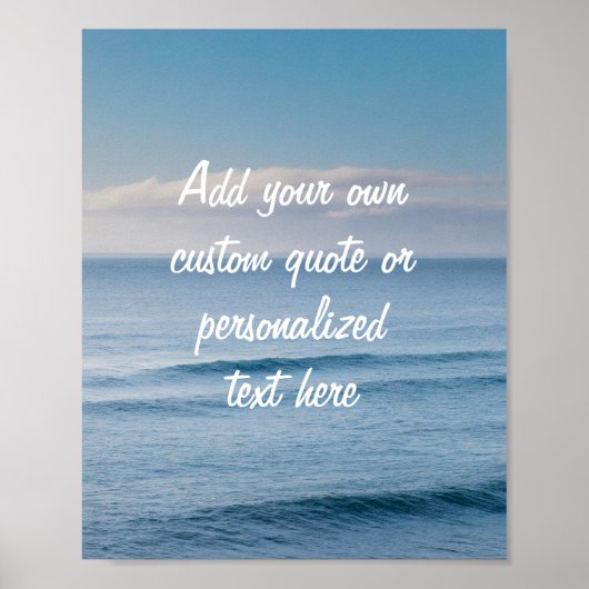 Erstellen Sie Ihr eigenes Angebotsposter Poster (Vorne)