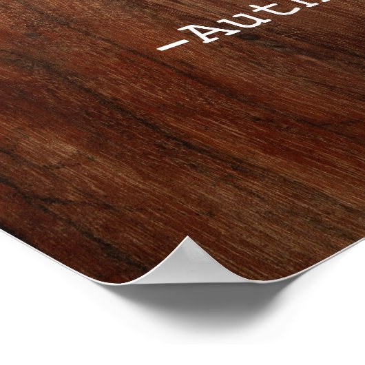 Erstellen Sie Ihr eigenes Angebotsposter Poster (Ecke)