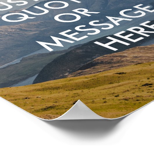 Erstellen Sie Ihr eigenes Angebotsposter Poster (Ecke)