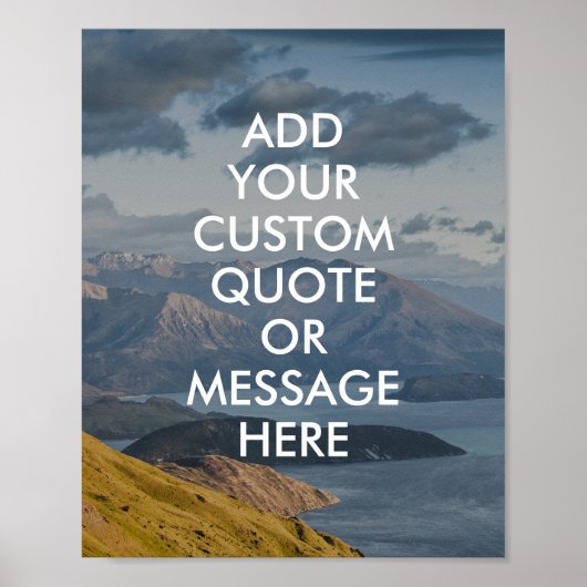 Erstellen Sie Ihr eigenes Angebotsposter Poster (Vorne)