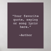 Erstellen Sie Ihr eigenes Angebotsposter Poster (Vorne)