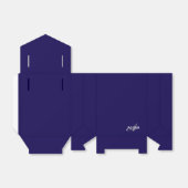 Erstellen Sie Ihr eigenes angepasstes Monogramm Fa Geschenkschachtel (Ungefaltet)